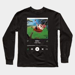 Stereo Music Player - Willin' Long Sleeve T-Shirt